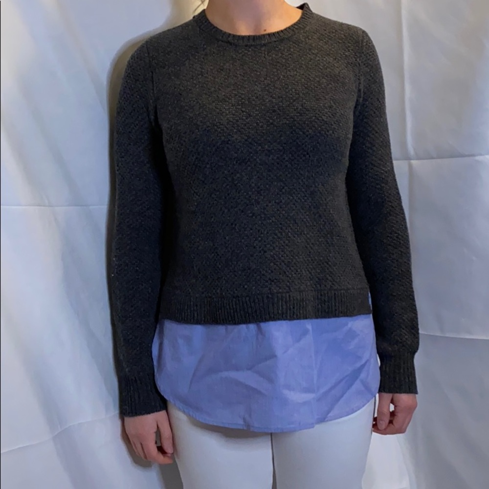 Sweater/blouse attachment